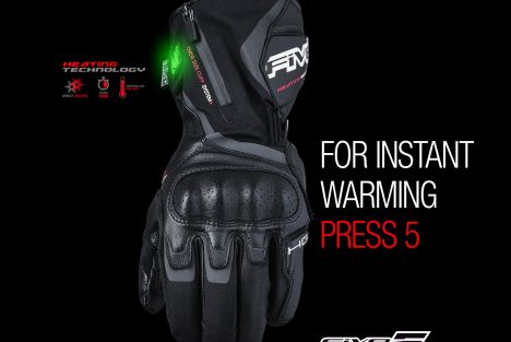 Gants hiver Five HG1 WP 2018 - Le gant chauffant de Five fait peau neuve.