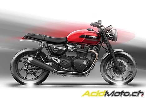 Triumph dévoile sa Speed Twin pour 2019 - Le chaînon manquant ?