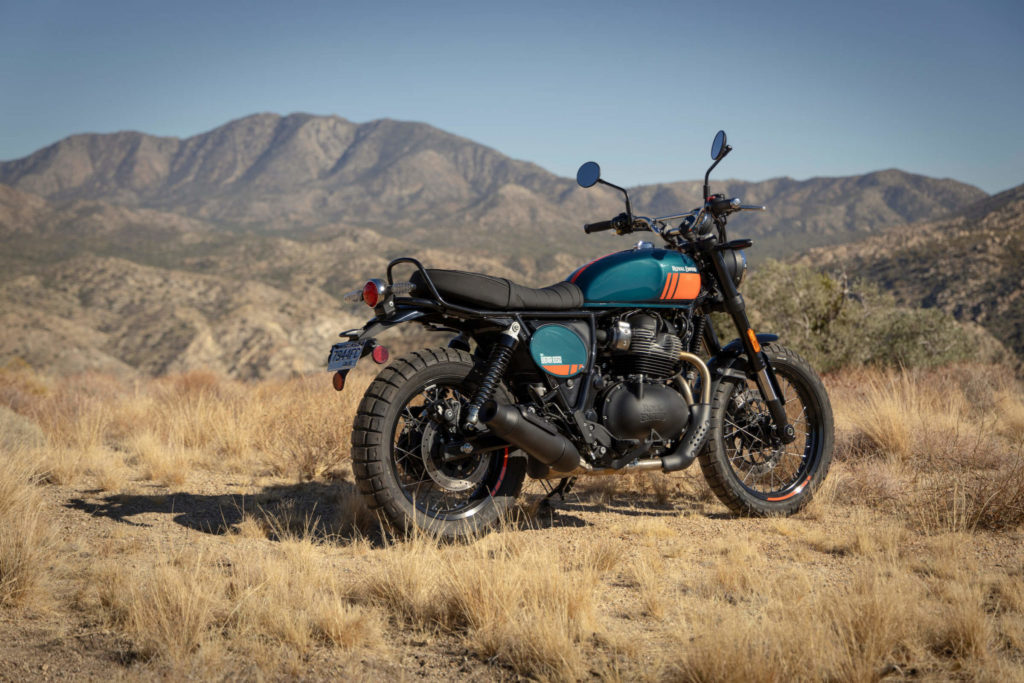 Royal Enfield Bear Un Hommage Au Big Bear Run Californien