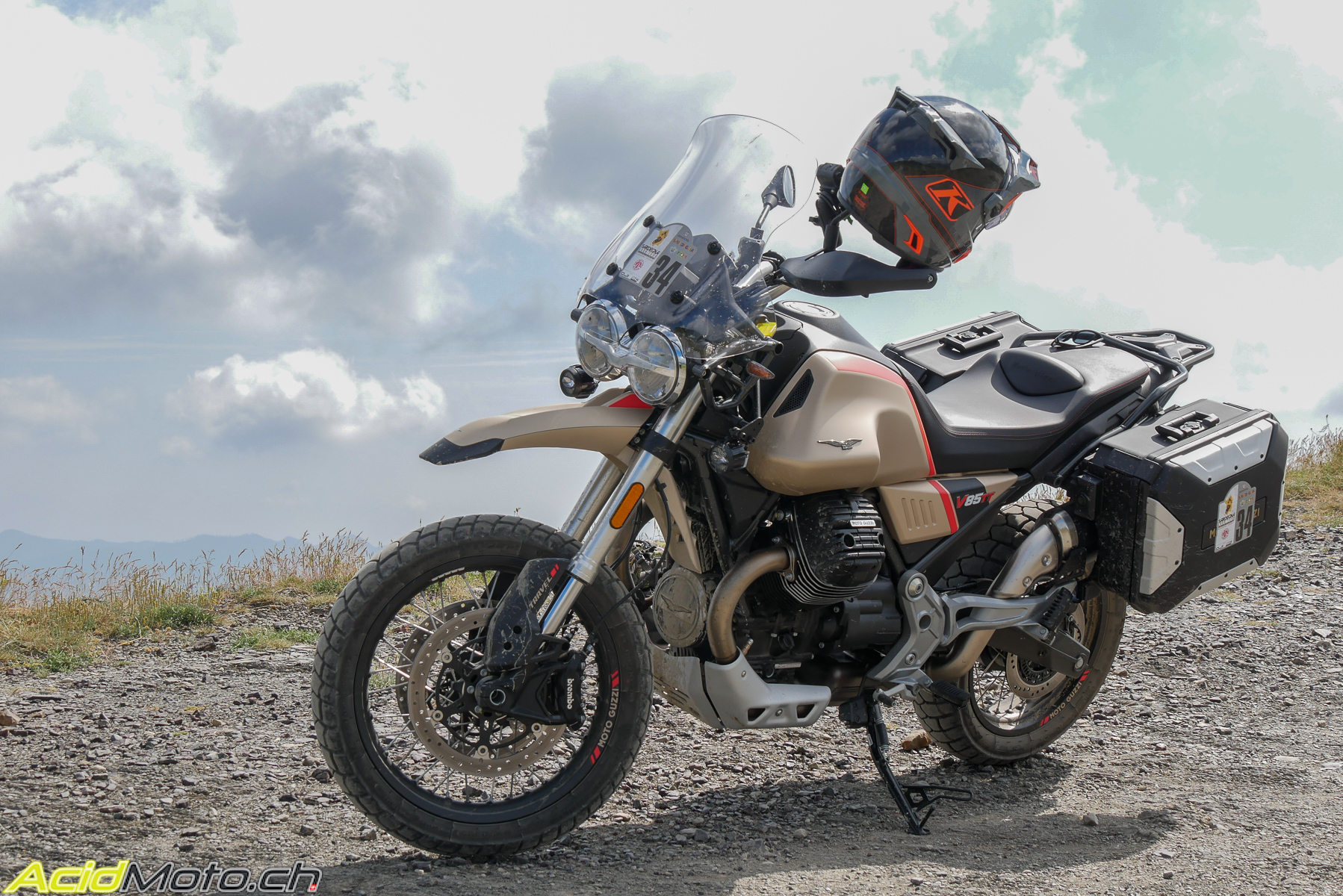 2'300 kilomètres en Moto Guzzi V85TT Travel » , le site suisse  de l'information moto