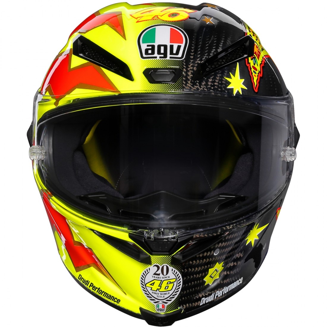 Casque valentino rossi replica Clearance