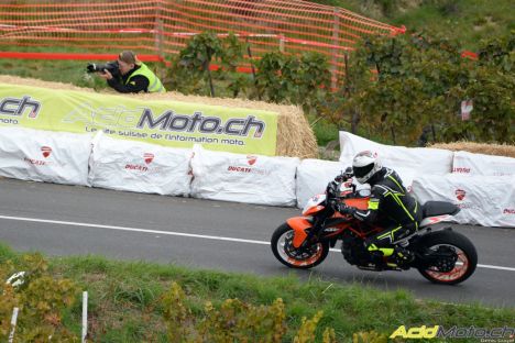 KTM Super Duke R hill climb Verbois 2015
