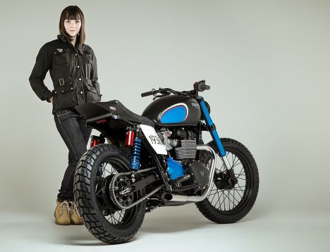 Collaboration de Triumph et Barbour International pour des