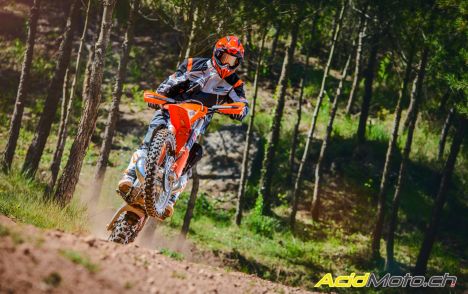 ktm exc 2017 range
