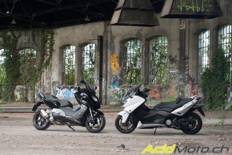 BMW C600 Sport vs Yamaha XP530 TMAX, l'Allemand qui voulait la place du Japonais