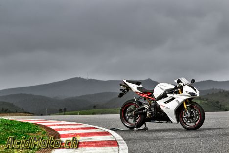 Triumph Daytona 675 R, la petite reine en piste