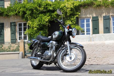 Kawasaki W800, la belle époque !