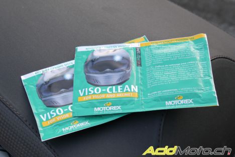 Lingettes Viso-Clean de Motorex