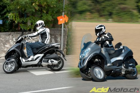 Piaggio MP3 Yourban versus 400 RL