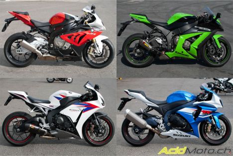 Comparo 1000: C'est comment la route en hypersport?