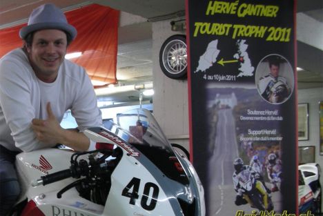 Hervé Gantner au TT 2011: « Cette année, j’essaie d’être moins largué! »