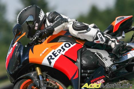 Essai CBR1000RR lors des Honda Racing Days à Bresse