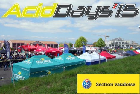 Les Acid&#039;Days, le week-end d&#039;essais moto et scooter, c&#039;est les 9 et 10 mai prochains !