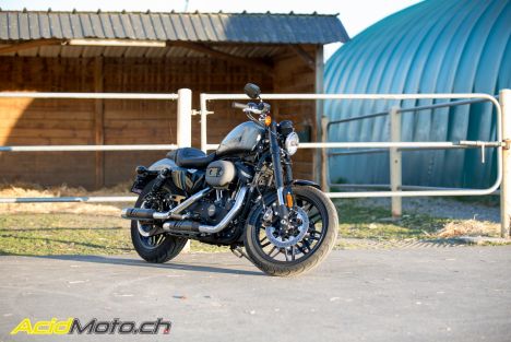 Essai Harley-Davidson Roadster 1200 - La Harley Sportster qui penche
