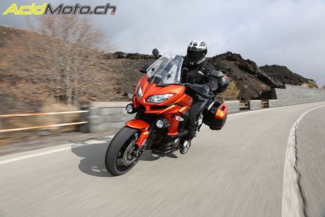 Essai Kawasaki Versys 1000 en Sicile - Le tourisme sportif selon Kawasaki