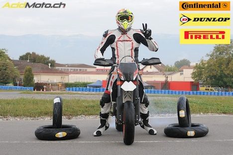 Comparatif de pneus - Continental ContiAttack SM vs Dunlop SportSmart 2 vs Pirelli Diablo Rosso Corsa