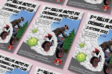 Préparez-vous pour le 5e Rallye du Cromwell Moto-Club le 2 octobre 2022