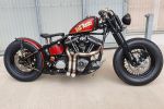 Harley-Davidson Bob Racer by L&#039;Yote Brush - Chapeau l&#039;artiste !