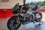 La nouvelle Aprilia Tuono V4 1100 en test à Imola
