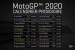 MotoGP 2020 – Le calendrier a été publié et comporte quelques nouveautés