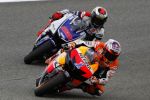 Casey Stoner s'impose à Jerez devant Jorge Lorenzo et Dani Pedrosa