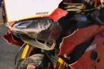 Le crash d'une Ducati peut coûter très cher...