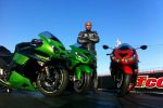 Kawasaki ZZR1400, record d'accélération en vidéo !