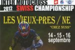Finale du Championnat Suisse de Motocross - Les Vieux-Prés les 15 et 16 septembre