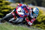 Le Highside par Carlos Checa lors de la course de Phillip Island