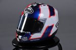 Nouvelles couleurs pour le casque Arai de Leon Haslam
