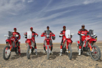 La Honda CRF 450 fait ses débuts lors du rallye du Maroc