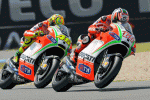 Rossi et Hayden devraient être à l'aise au Sachsenring