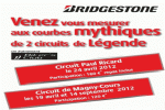 Bridgestone Track Days 2012, Le Castellet et Magny-Cours