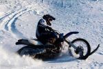 Voici ce que peut donner l'essai des kits X-track dans la neige de la station de Lélex