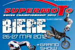 Championnat suisse de Supermoto à Bière (VD) les 26 et 27 mai
