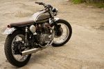 Kawasaki KZ400 revisitée par Matteo Mussi
