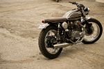 Kawasaki KZ400 revisitée par Matteo Mussi