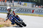 Victoire du pilote Finlandais Mauno Hermunen lors du Grand Prix de Suisse de Supermoto