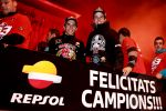 Márquez a été reçu en héros dans sa ville natale