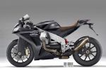 Moto Guzzi Superbike par Luca Bar Design