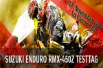 Le 17 novembre 2012, testez la nouvelle Suzuki Enduro RMX-450Z !
