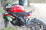 Une Triumph Speed Triple à Pikes Peak