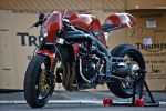 Triumph Speed Triple « Weslake » par Olivi Motori
