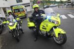 Une équipe de secouristes à moto pour le Smur de Périgueux (FR)