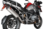 Scorpion présente son nouveau silencieux Red Power pour la R1200GS 2013