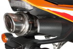 Silencieux SCORPION Red Power pour Z800e, Tiger Sport et CBR600RR 2013