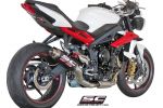 Silencieux SC-Project pour Triumph Street Triple R 2013