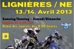 Championnat suisse SuperMoto à Lignières, les 13 et 14 avril 2013