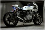 Honda CB750 &quot;Old Spirit&quot; par Moto Ruleshaker