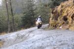 Kevin Carmichael sur une Triumph Tiger Explorer, la chevauchée sauvage